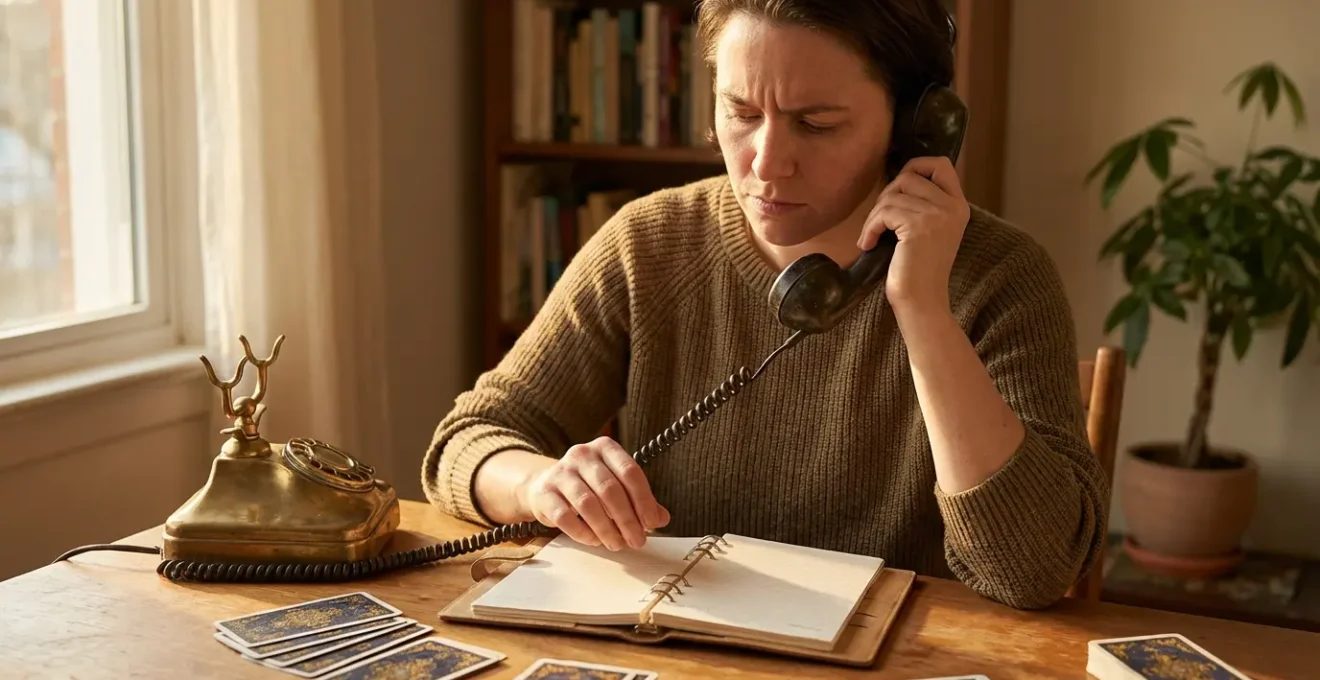 Consulto di cartomanzia telefonica per organizzare l'agenda del mese