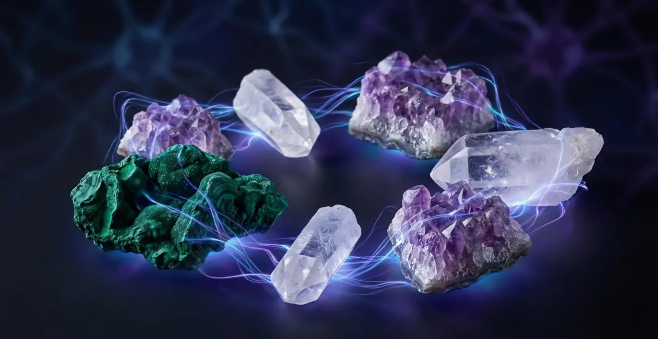 Cristalli energetici e bioelettricità del corpo umano nella litoterapia