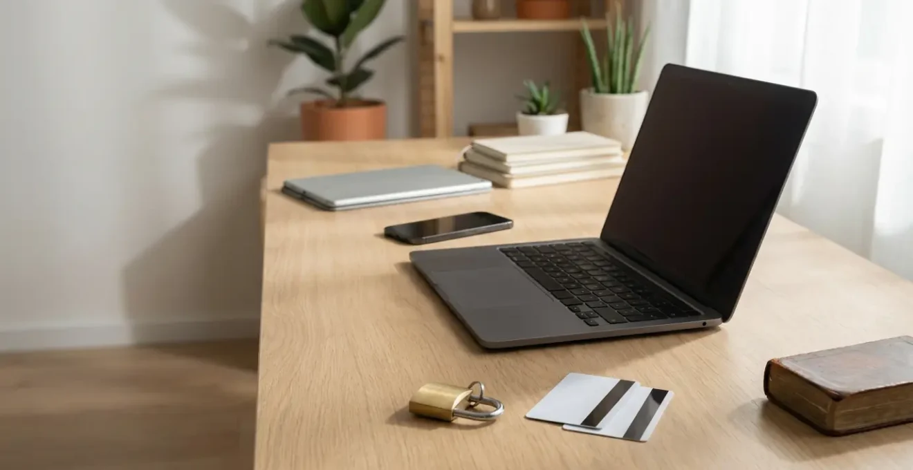 Confronto tra diversi dispositivi digitali per consulti di cartomanzia con elementi di sicurezza