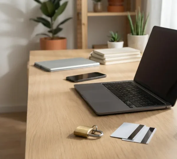 Confronto tra diversi dispositivi digitali per consulti di cartomanzia con elementi di sicurezza