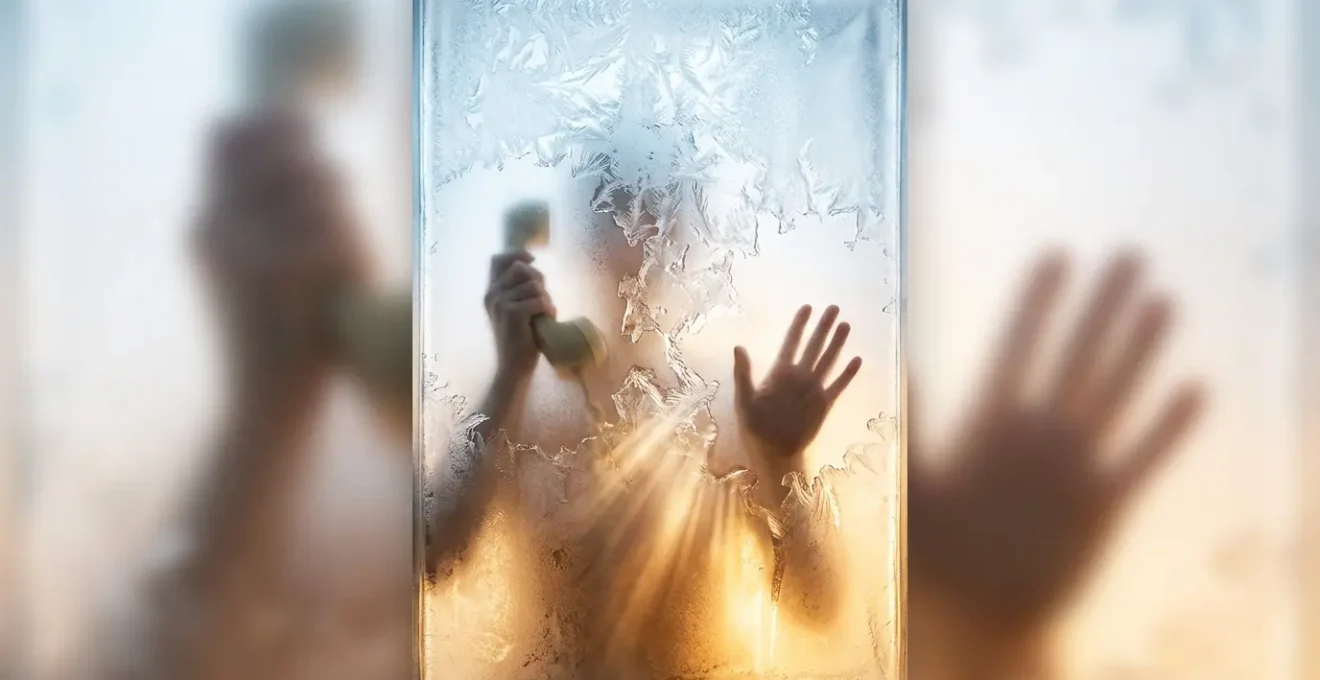 Persona timida che si prepara per il primo consulto di cartomanzia telefonica